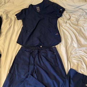 Barco navy blue scrubs